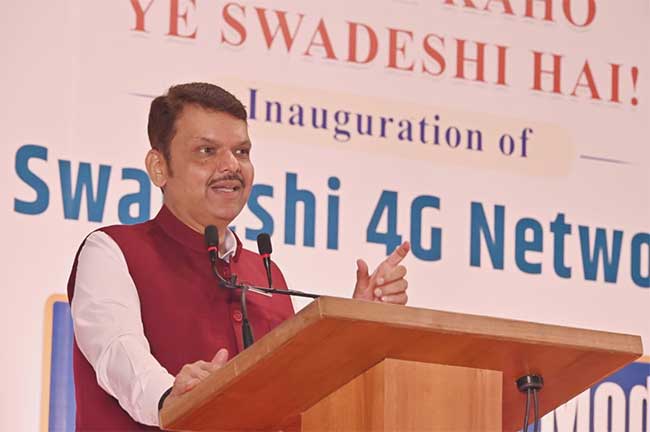 पंतप्रधान मोदींच्या हस्ते BSNLच्या स्वदेशी 4G सेवेचे लोकार्पण