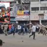 अहिल्यानगर : कोटलामध्ये दगडफेक करणाऱ्यांवर पोलिसांचा लाठीमार