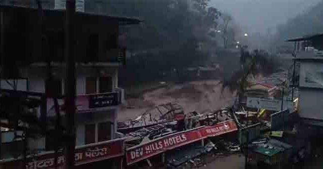 डेहराडूनमध्ये ढगफुटी, दोन बेपत्ता; बचाव कार्य युद्धपातळीवर सुरू