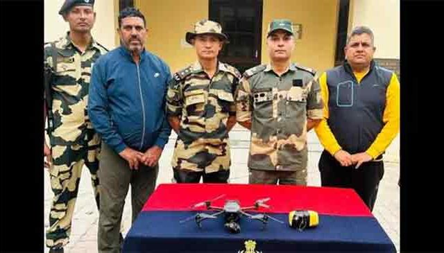 पंजाब सीमेवर दोन पाकिस्तानी ड्रोन बीएसएफकडून जप्त