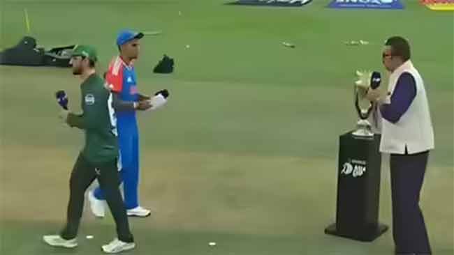 handshake controversy ind vs pak