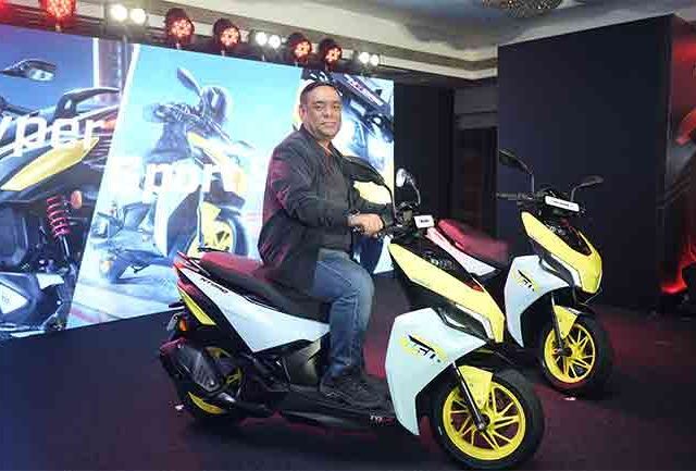 टीव्हीएस मोटर कंपनीतर्फे TVS NTORQ 150 लाँच