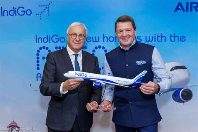 इंडिगोने ३० अतिरिक्त A350-900 एअरबस विमानांसाठी ऑर्डर दिली