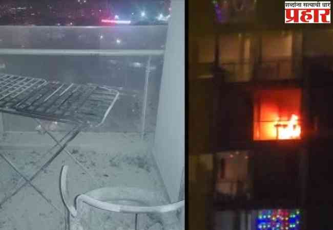 खासदार रवींद्र वायकर यांच्या इमारतीला आग; ‘फायर सिस्टीम’मधील त्रुटींमुळे वायकर संतापले!