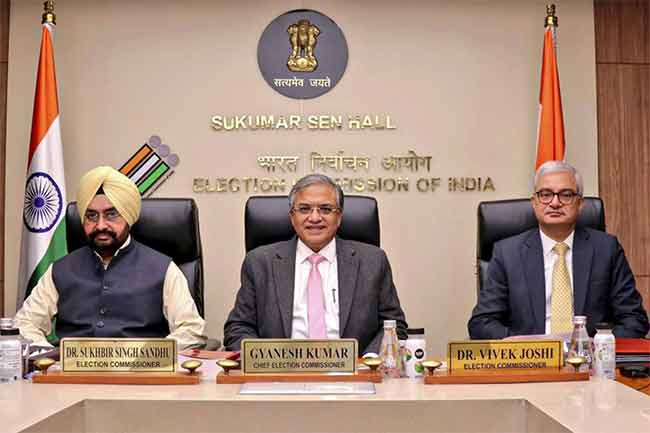 Chief Election Commissioner Gyanesh Kumar