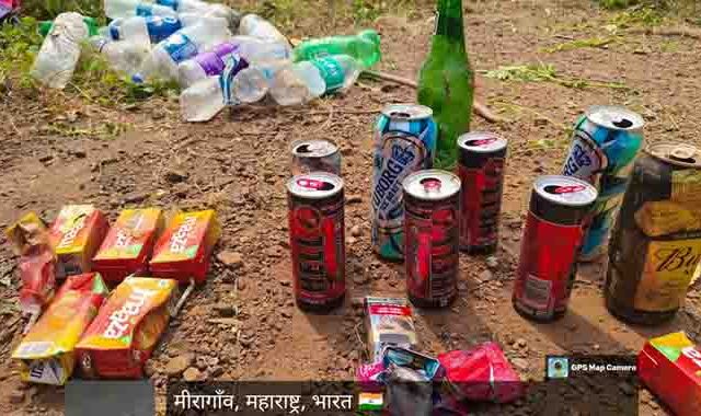 महाराजांच्या किल्ल्याची विटंबना! सिगारेट, दारूच्या बाटल्या आणि कंडोम आढळल्याने शिवप्रेमी आक्रमक
