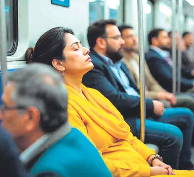 मेट्रोत झोपलात, तर भरावा लागेल हजारोंचा दंड!