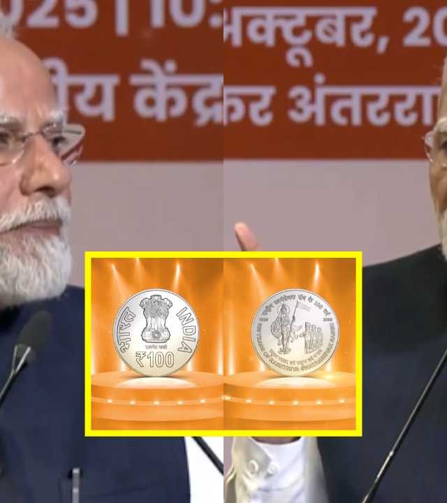 PM Modi RSS 100th Year : भारतीय मुद्रेवर 'भारत मातेचे' चित्र; RSS शताब्दीनिमित्त मोदींनी उलगडले विशेष नाणे-तिकिटाचे रहस्य! काय म्हणाले PM मोदी?