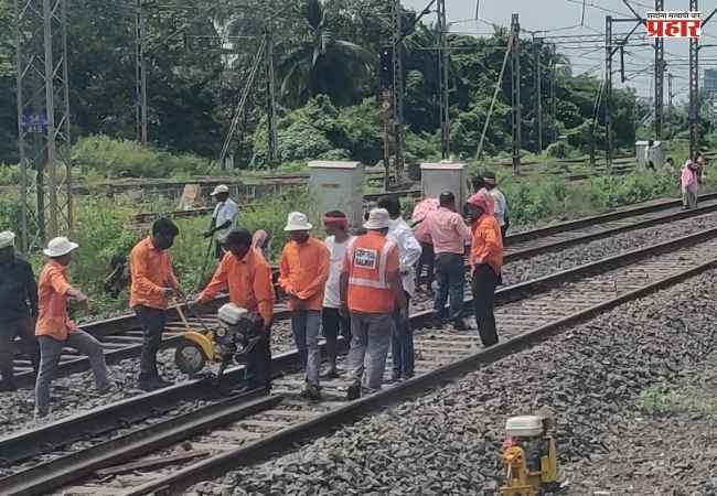 दिवाळीच्या तोंडावर मध्य रेल्वेचा मेगाब्लॉक, नागरिकांचा प्रवास होणार उशिराने