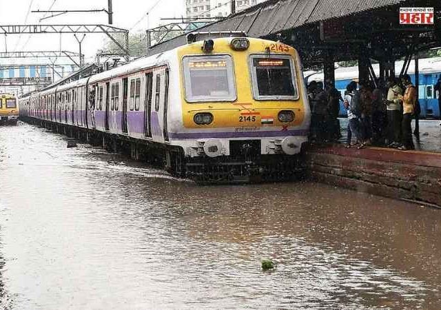 आता पावसाळ्यात मध्य रेल्वेच्या रुळावर पाणी साचणार नाही! भुयारी टाकी बसवण्याचा मुंबई पालिकेचा नवा प्रकल्प