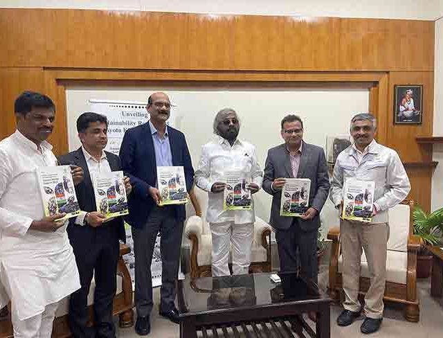 TKM Sustainability Report: टोयोटा किर्लोस्कर मोटरकडून सस्टेनेबिलिटी रिपोर्ट २०२५ सादर