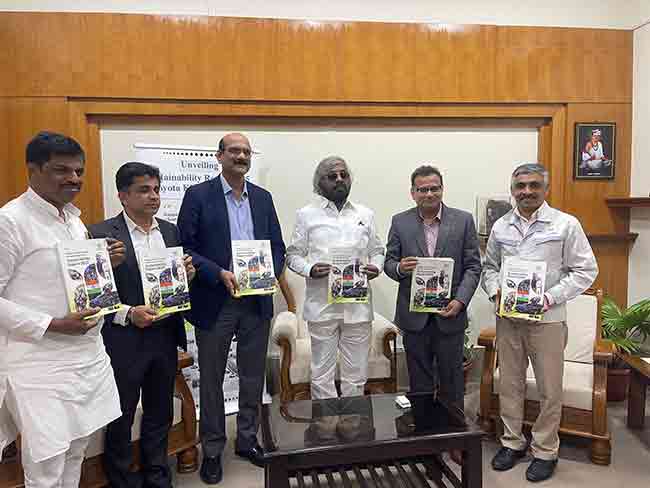 TKM Sustainability Report: टोयोटा किर्लोस्‍कर मोटरकडून सस्‍टेनेबिलिटी रिपोर्ट २०२५ सादर