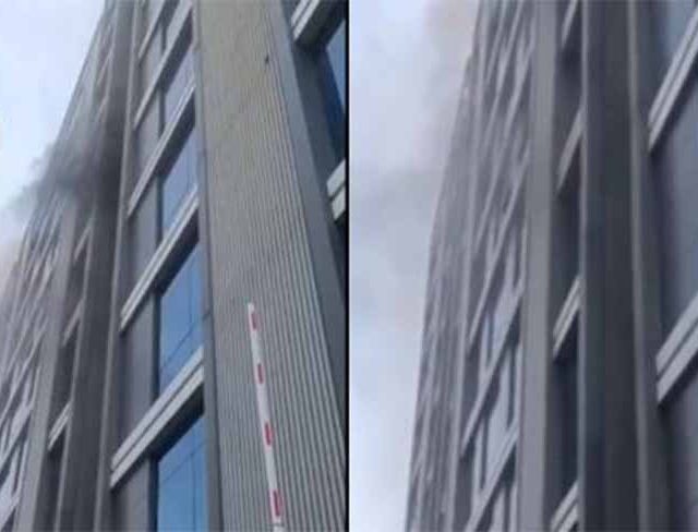 घाटकोपरमधील गोल्डक्रेस्ट बिझनेस पार्कला लागली भीषण आग; बचावकार्य सुरू