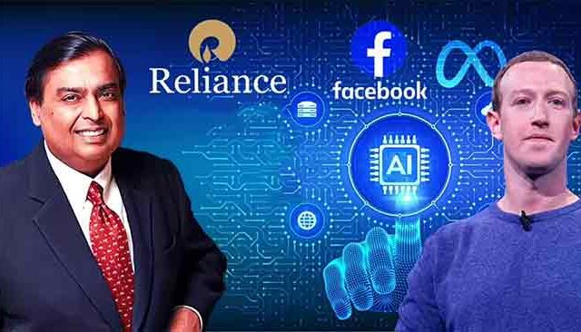 मुकेश अंबानी यांची फेसबुक सोबत ८५५ मिलियनची युती