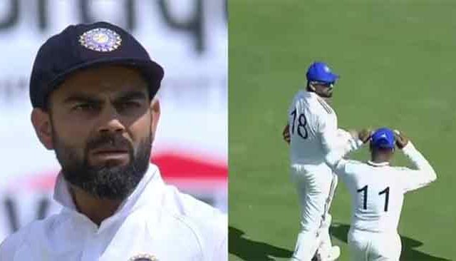 कोहलीचा १८ नंबर घेऊन पंत मैदानात: सोशल मीडियावर व्हायरल फोटो!