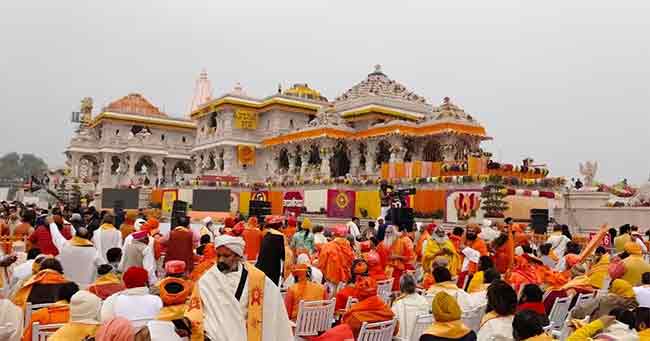 राम मंदिराच्या दर्शनाची वेळ बदलली , जाणून घ्या अयोध्यातील दर्शनाची वेळ…