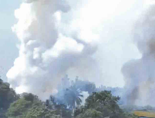 आंध्र प्रदेशमध्ये फटाक्याच्या कारखान्याला आग, ६ ठार