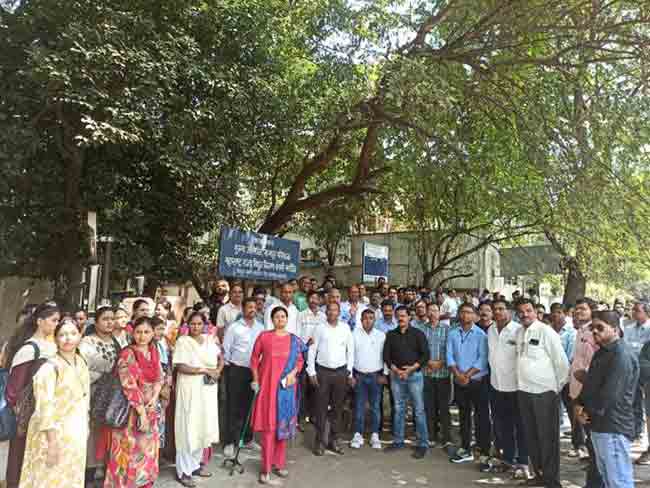 महावितरणच्या संपाला नवी मुंबईतील ८० टक्के कर्मचाऱ्यांचा पाठिंबा