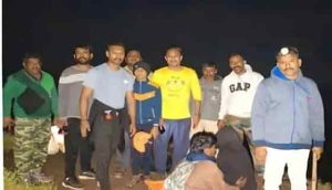 मधमाश्यांच्या हल्ल्यामुळे पर्यटक तरुणी ४० फूट खोल दरीत कोसळली