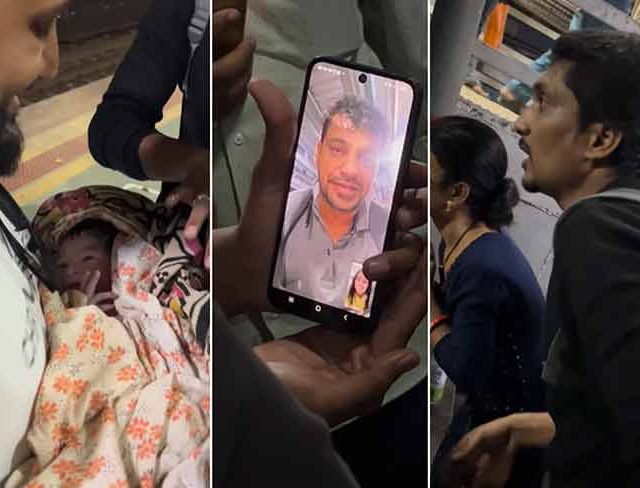 राम मंदिर स्टेशनवर 'रिअल लाईफ रणछोड'ने प्रसूती केली!