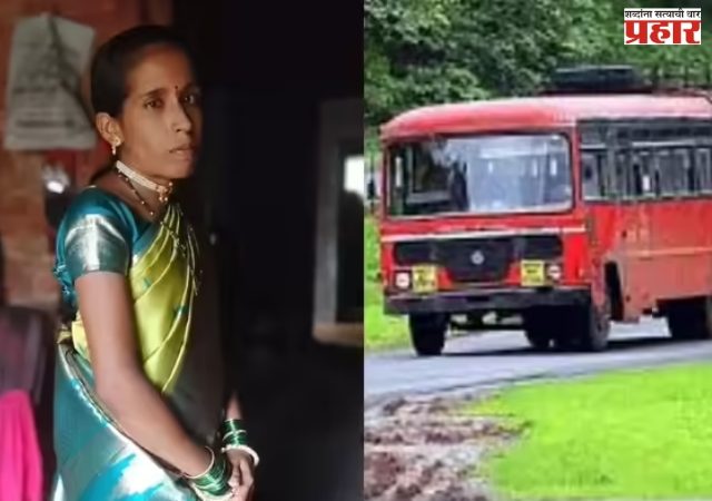 रत्नागिरीत धक्कादायक घटना, एसटी बसचा आपत्कालीन दरवाजा उघडल्याने महिलेचा मृत्यू