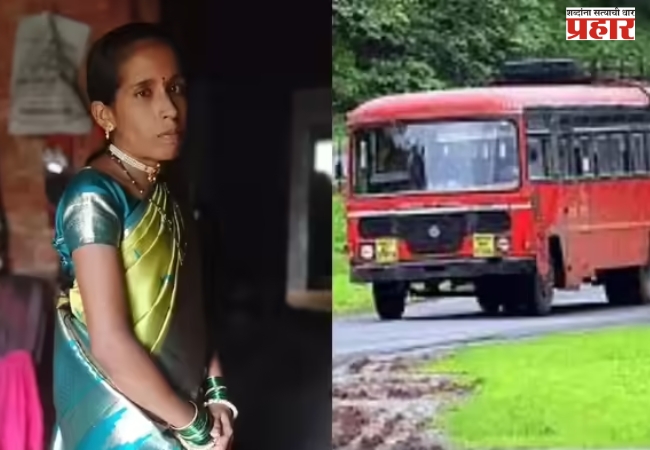 रत्नागिरीत धक्कादायक घटना, एसटी बसचा आपत्कालीन दरवाजा उघडल्याने महिलेचा मृत्यू