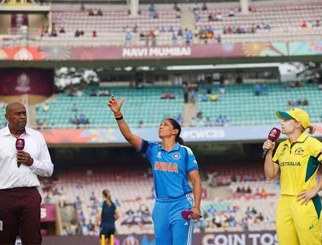 सेमी फायनलसाठी भारतीय संघात तीन मोठे बदल ; ऑस्ट्रेलियाची फलंदाजी सुरू