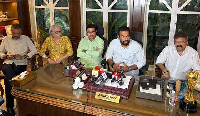 मुंबई क्रिकेट असोसिएशनच्या अध्यक्षपदी अजिंक्य नाईक बिनविरोध निवड