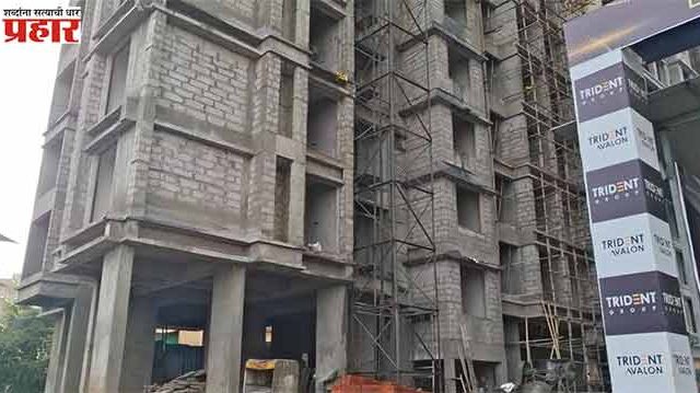 बदलापूरमध्ये १२ व्या मजल्यावरून पडून कामगाराचा दुर्दैवी अंत