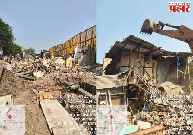 घाटकोपर झुणझुणवाला महाविद्यालय ते अंधेरी-घाटकोपर जोड मार्गाच्या रुंदीकरणाचा मार्ग खुला