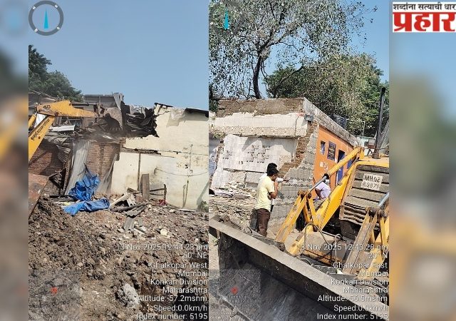 घाटकोपरमध्ये रस्ता रुंदीकरणातील अडथळा झाला दूर