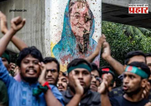 Sheikh Hasina Verdict : हसीना यांना शिक्षा तर ढाकामध्ये 'हिंसेचा भडका'! लोक रस्त्यावर उतरले; पहा राजधानीतील 'तणावाचा VIDEO'
