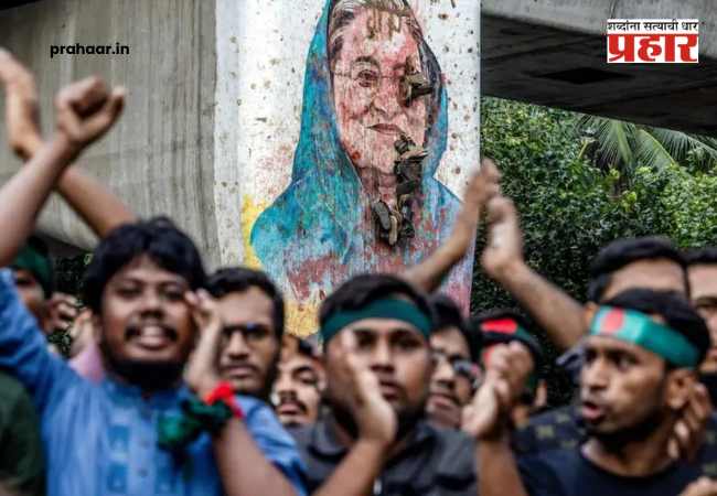 Sheikh Hasina Verdict : हसीना यांना शिक्षा तर ढाकामध्ये ‘हिंसेचा भडका’! लोक रस्त्यावर उतरले; पहा राजधानीतील ‘तणावाचा VIDEO’
