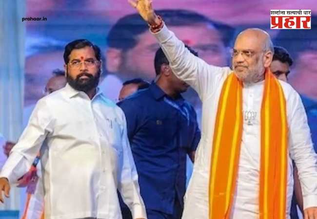Eknath shinde delhi amit shah : दिल्लीत शिंदे, मुंबईत ‘खलबतं’! नाराज एकनाथ शिंदे अमित शहांच्या भेटीला; तिकडे CM फडणवीस आणि अजित पवारांची तातडीची गुप्त बैठक