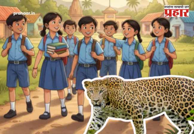 Ahilyanagar News : बिबट्याच्या भीतीने शाळांच्या वेळेत तातडीने बदल! अहिल्यानगर-पुण्यातील तालुक्यांत पहिली ते चौथीसाठी वेगळी, तर माध्यमिकसाठी वेगळी वेळ जाहीर
