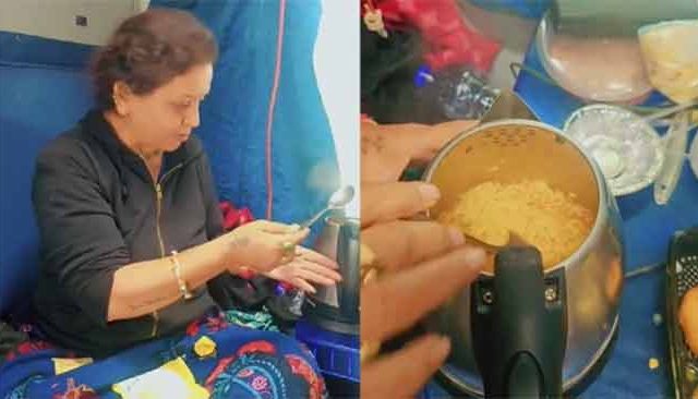 ट्रेनमध्ये ‘मॅगी कुकिंग’चा व्हिडिओ व्हायरल; महिला अटकेत