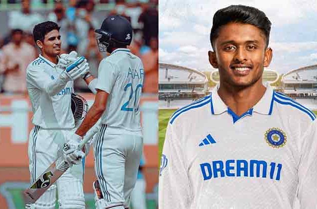 शुभमन गिल बाहेर; साई सुदर्शनला मिळणार कसोटीची संधी