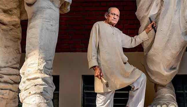 ज्येष्ठ शिल्पकार राम सुतार यांना ‘महाराष्ट्र भूषण २०२४’ पुरस्कार