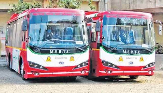 इलेक्ट्रिक एसटी बसला राज्यातील द्रुतगती मार्गांवर टोलमाफी