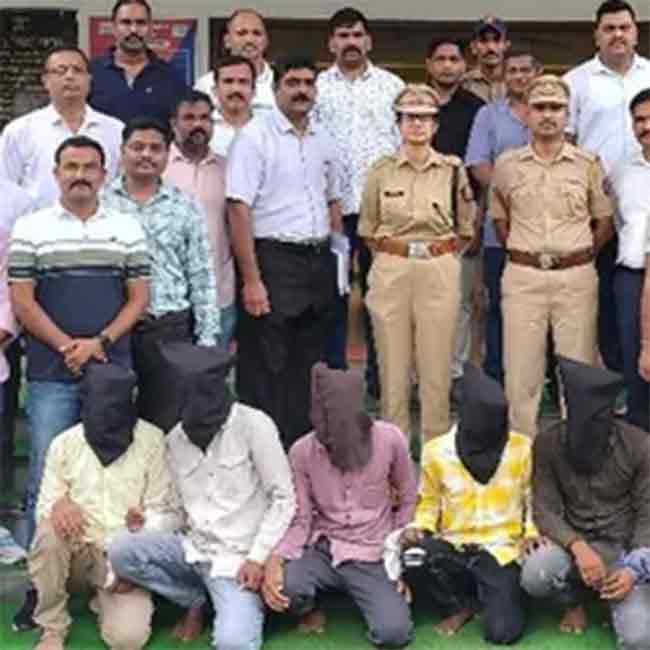 रायगड जिल्ह्यात भरदिवसा घरफोडी करणाऱ्या आंतरराज्यीय टोळीचा पर्दाफाश