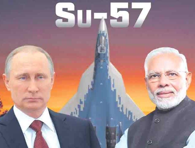 रशिया भारताला एसयू - ५७ लढाऊ विमाने देणार