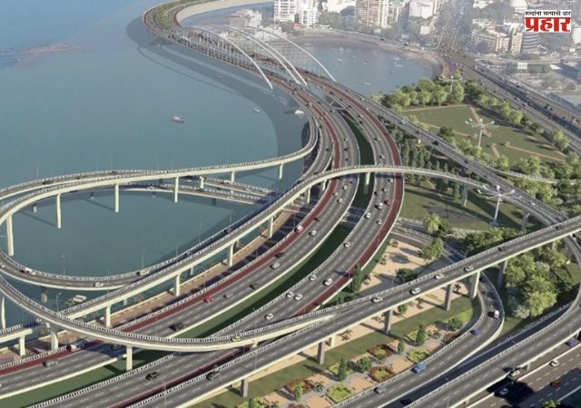 कोस्टल रोडवरील वायूवीजनमध्ये सुधारणा, वाढला ३० कोटींचा अतिरिक्त खर्च