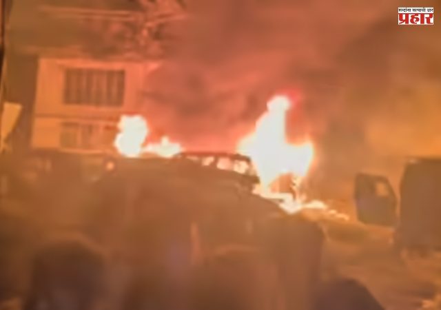 जम्मू-काश्मिरच्या नौगाम पोलीस स्टेशनमध्ये भीषण स्फोट! फरीदाबादमधून जप्त केलेल्या स्फोटकांची तपासणी करताना उडाला भडका