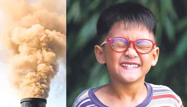 मेट्रो शहरांमधील विषारी हवेने  मुलांच्या डोळ्यांचे आरोग्य धोक्यात!