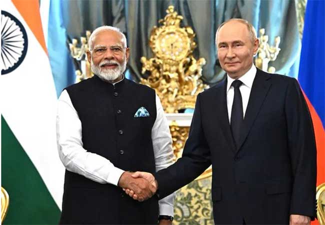 भारत आणि रशिया दरम्यान महत्त्वाचा करार, चीनच्या चिंतेत वाढ