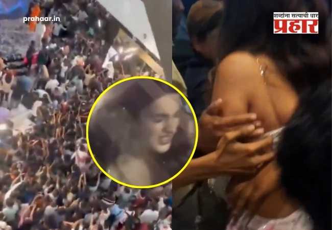 Nidhi Agarwal Viral Video : “थोडी लाज वाटू द्या”, सेल्फी घेण्यासाठी चाहत्यांनी अभिनेत्री निधी अग्रवालसोबत केलं असं काही….;  संतापजनक व्हिडिओ व्हायरल