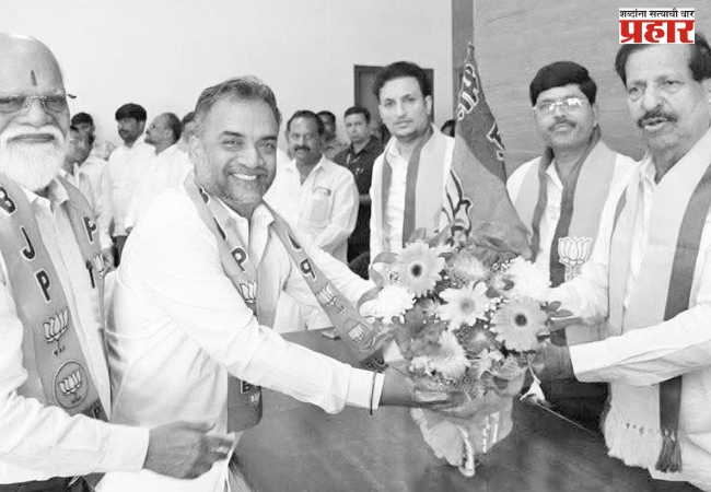 नवी मुंबईत उबाठा नेत्यांची भाजपमध्ये उडी