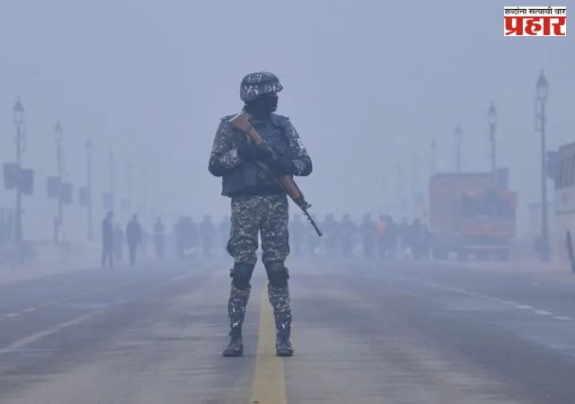 नववर्षाच्या स्वागतासाठी सुरक्षा दलांचे 'कवच' तैनात!