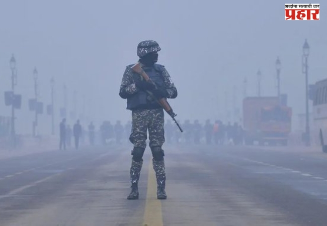 नववर्षाच्या स्वागतासाठी सुरक्षा दलांचे ‘कवच’ तैनात!