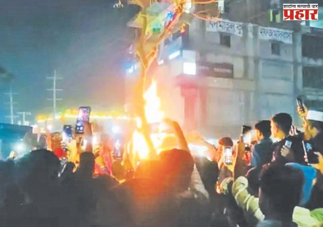 बांगलादेशात हिंदूंवर  ईशनिंदेशी संबंधित ७१ हल्ले